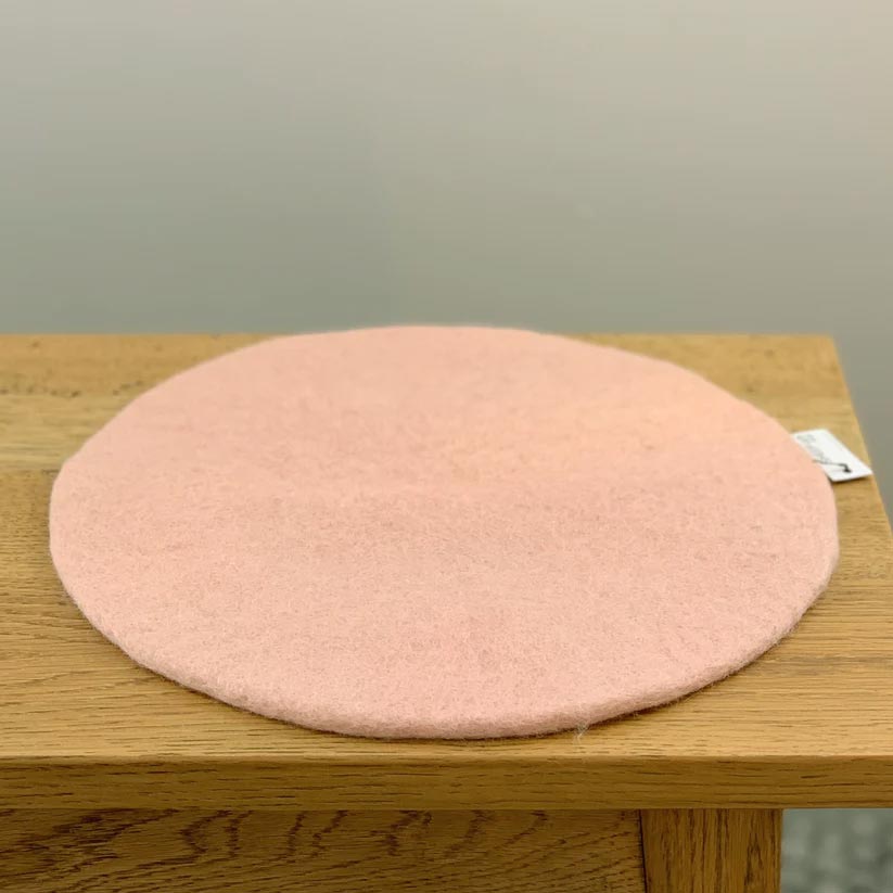 Sheepish Design NZ Wool Sheeted Trivet – Blush | Koop.co.nz