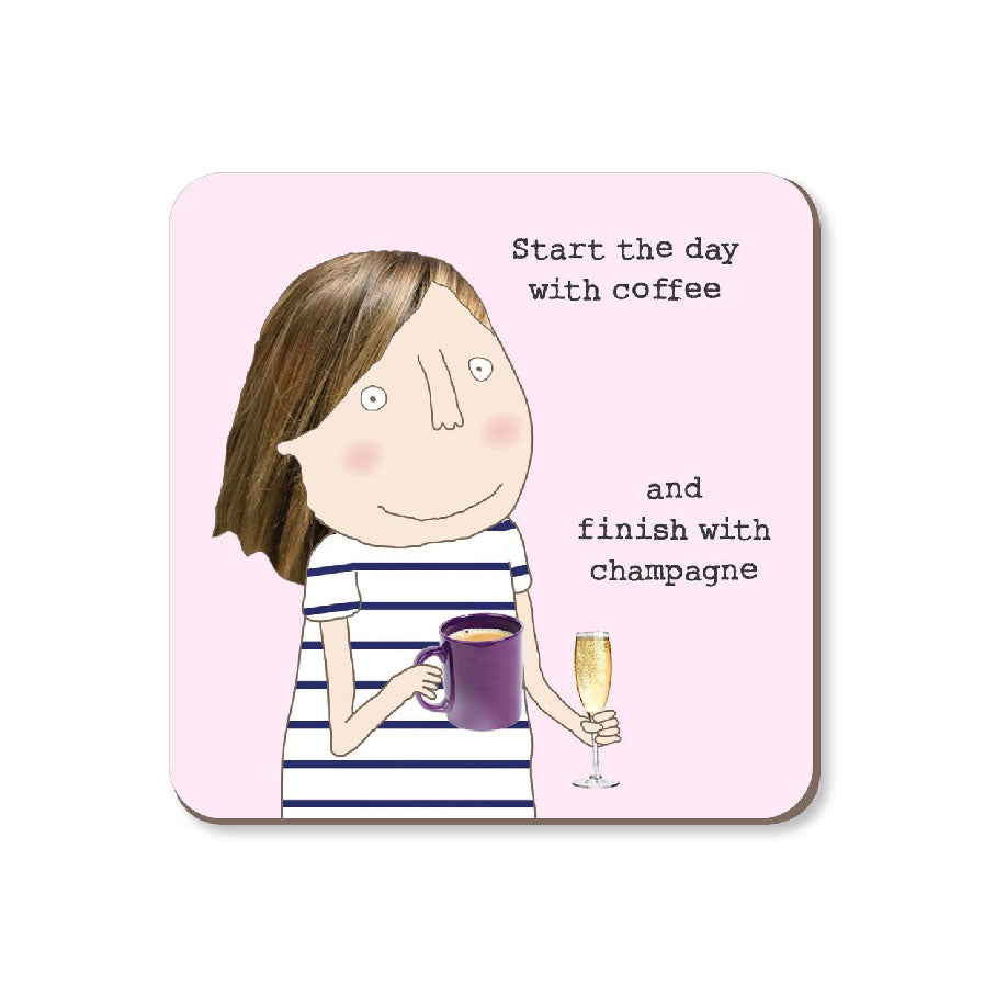 Rosie Made A Thing Coaster - Coffee & Fizz | Koop.co.nz