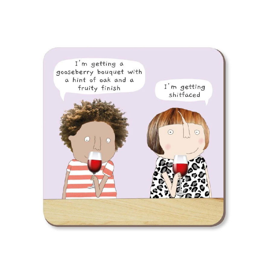 Rosie Made A Thing Coaster - Wine Tasting | Koop.co.nz