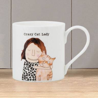 Rosie Made A Thing Boxed Mug - Crazy Cat Lady | Koop.co.nz