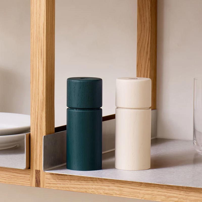 CrushGrind Bergen Salt/Pepper Mill - White Sand (12.4cm) | Koop.co.nz