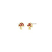 Tiger Tree Red Toadstool Stud Earrings - Gold | Koop.co.nz
