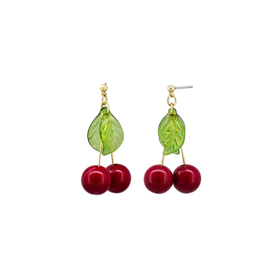 Tiger Tree Cherry Delight Earrings | Koop.co.nz