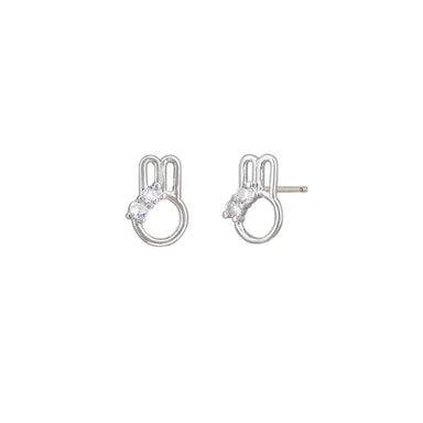 Tiger Tree Winnie Silver Stud Earrings | Koop.co.nz