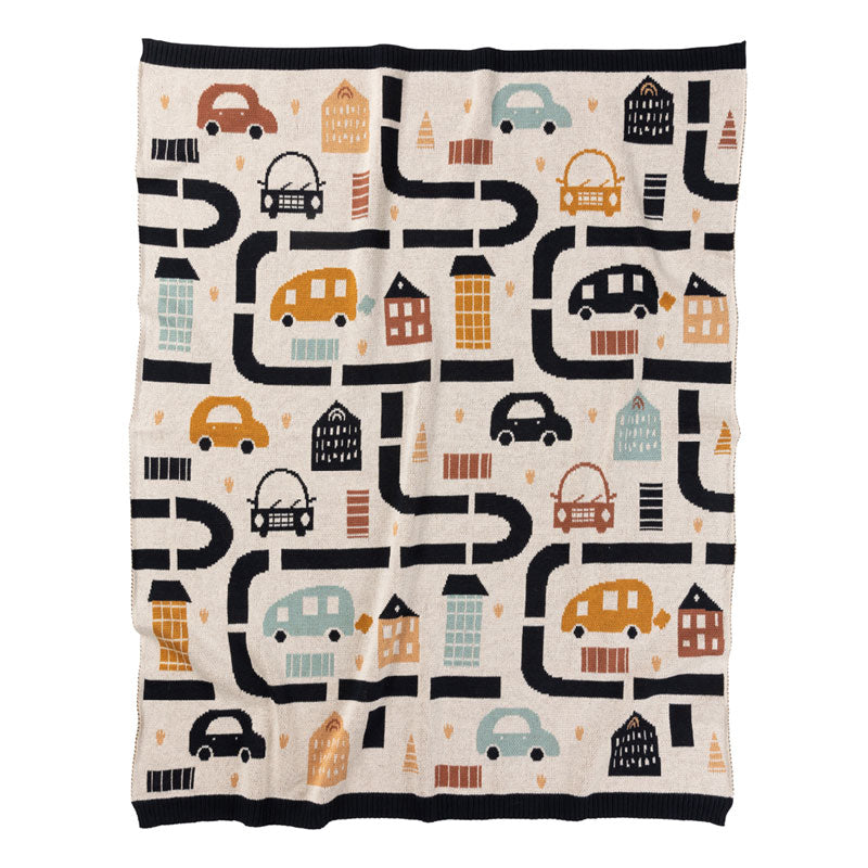 Indus Design Baby Blanket – Transport | Koop.co.nz