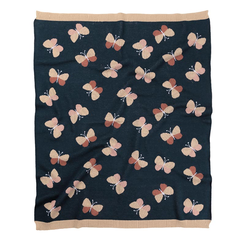 Indus Design Baby Blanket – Beau Butterfly | Koop.co.nz