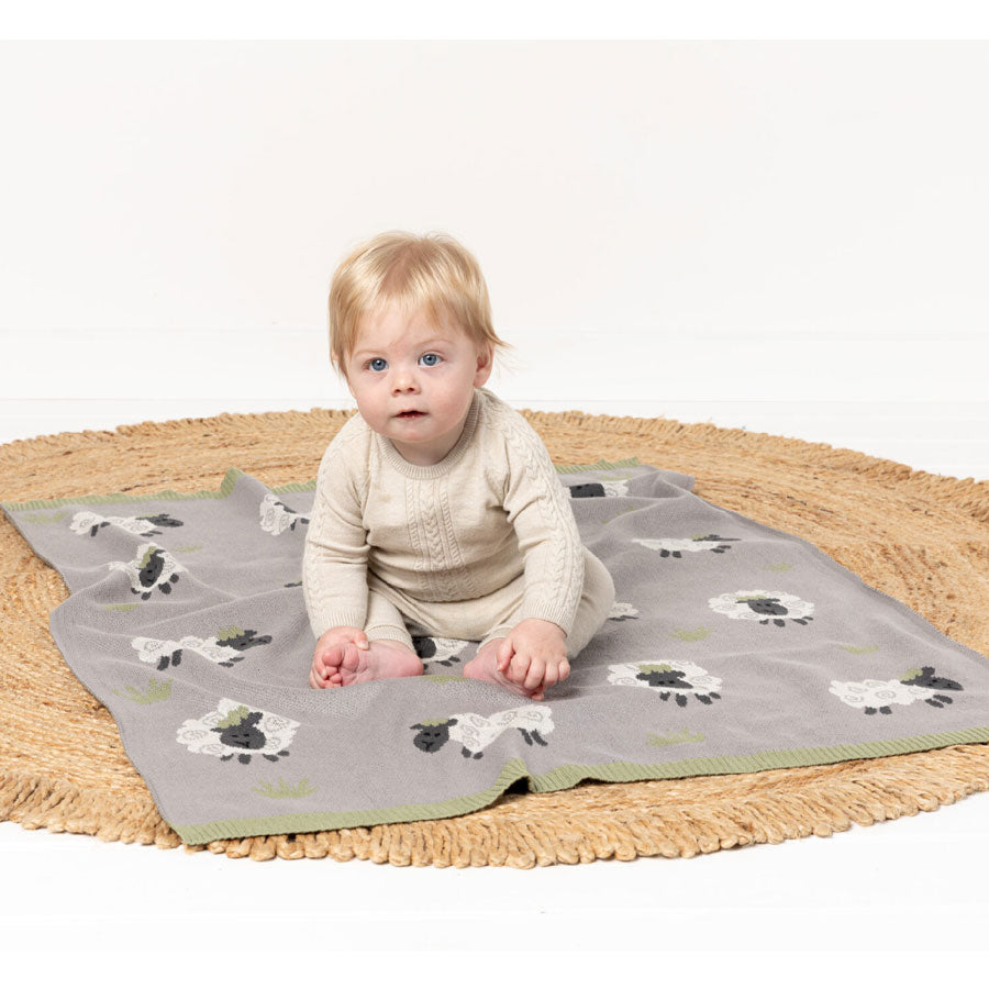 Indus Design Baby Blanket – Lucie Lamb | Koop.co.nz