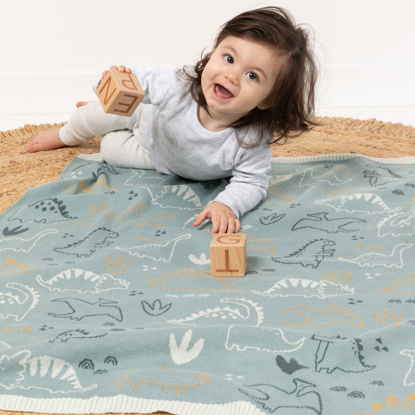 Indus Design Baby Blanket – Jurassic | Koop.co.nz