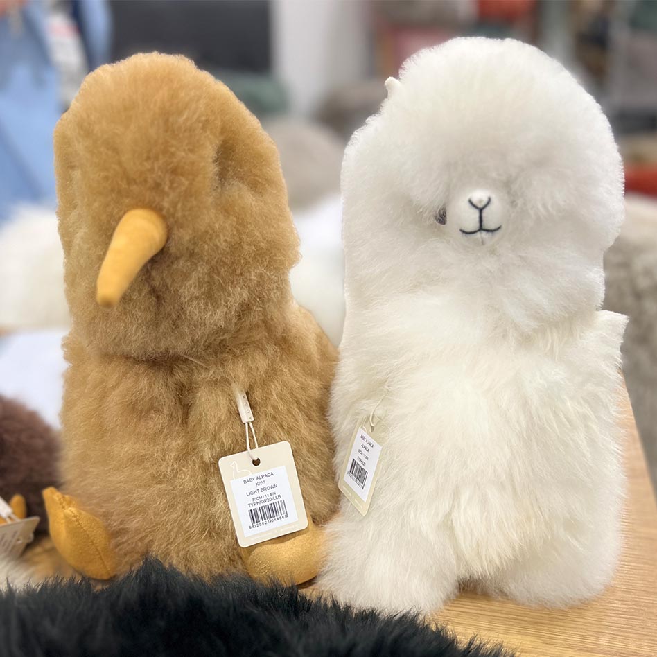 Alpaca Fur - Light Brown Kiwi