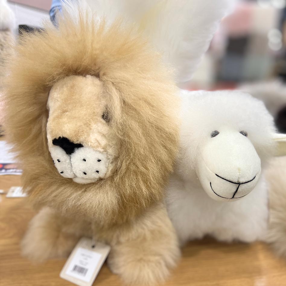 Alpaca Fur - White Sheep