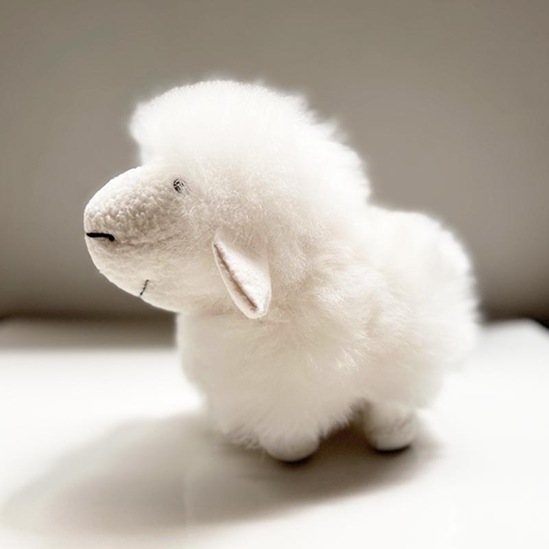 Alpaca Fur - White Sheep