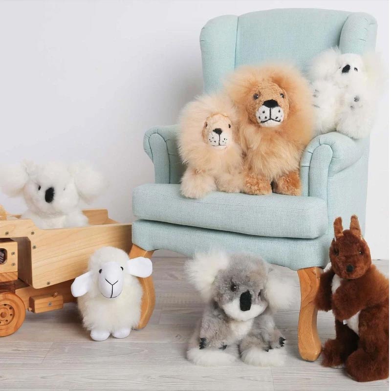 Alpaca Fur - White Sheep