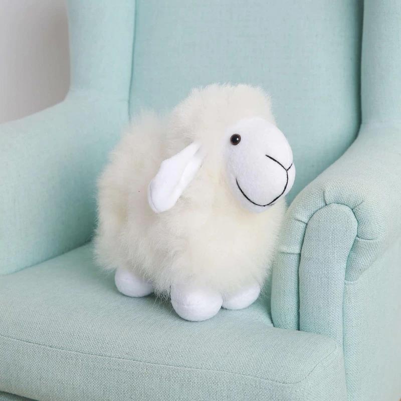 Alpaca Fur - White Sheep
