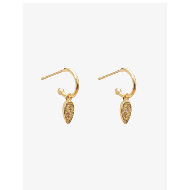 Antler Gold Gracie Petite Hoop Earrings | Koop.co.nz
