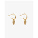 Antler Gold Gracie Petite Hoop Earrings | Koop.co.nz
