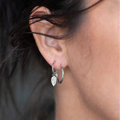 Antler Silver Gracie Petite Hoop Earrings | Koop.co.nz