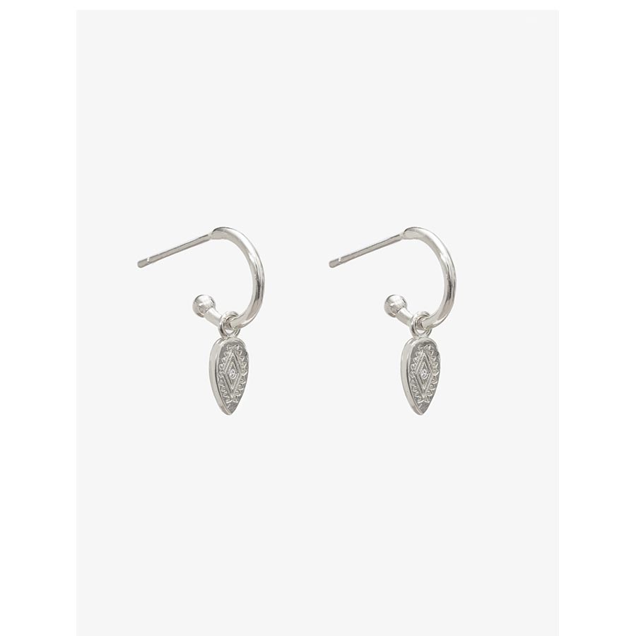 Antler Silver Gracie Petite Hoop Earrings | Koop.co.nz