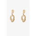 Antler Gold Luna Earrings | Koop.co.nz