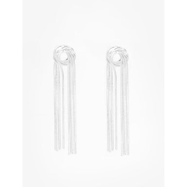 Antler Tied & True Silver Earrings | Koop.co.nz