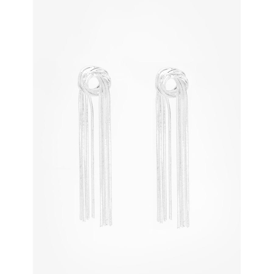 Antler Tied & True Silver Earrings | Koop.co.nz