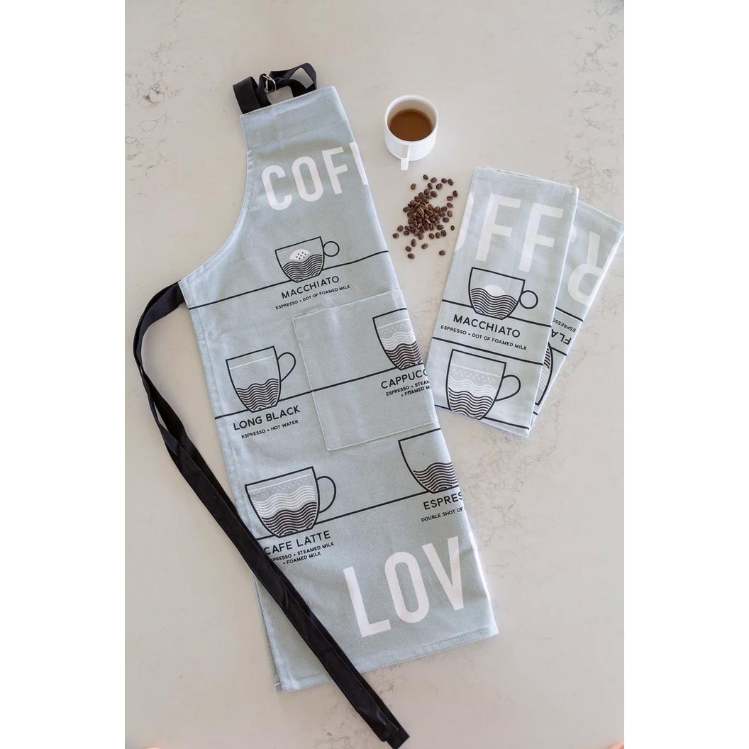 Allgifts Coffee Lovers Tea Towel | Koop.co.nz