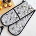 Allgifts Sketch Bee Double Oven Glove | Koop.co.nz