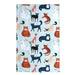 Allgifts Colourful Cats Tea Towel | Koop.co.nz