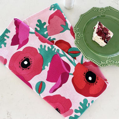 Allgifts Poppies Apron | Koop.co.nz