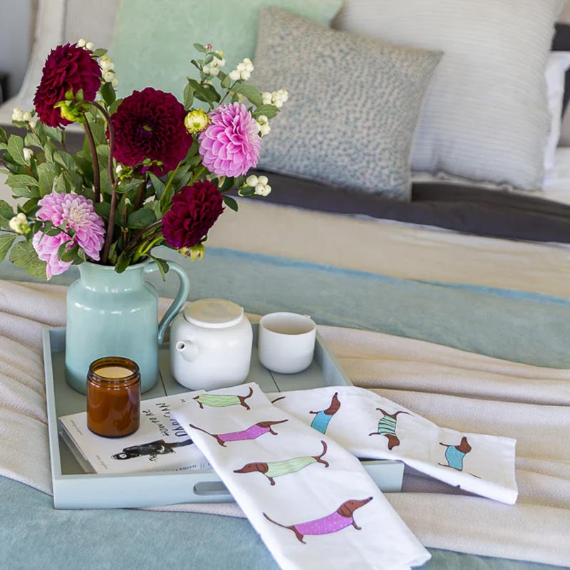 Allgifts Sausage Dog Tea Towel | Koop.co.nz