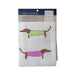 Allgifts Sausage Dog Tea Towel | Koop.co.nz