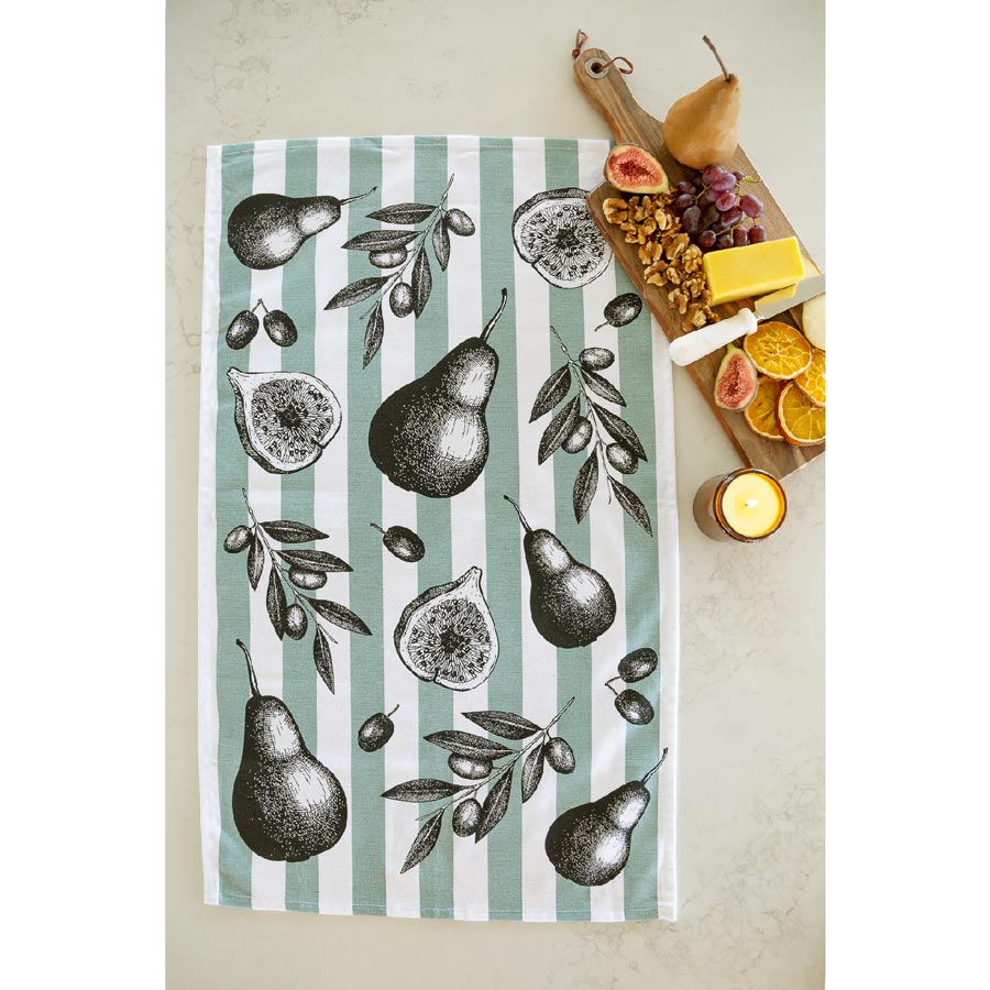 Allgifts Fig & Pear Tea Towel | Koop.co.nz