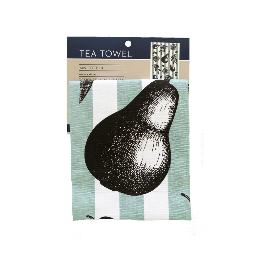 Allgifts Fig & Pear Tea Towel | Koop.co.nz