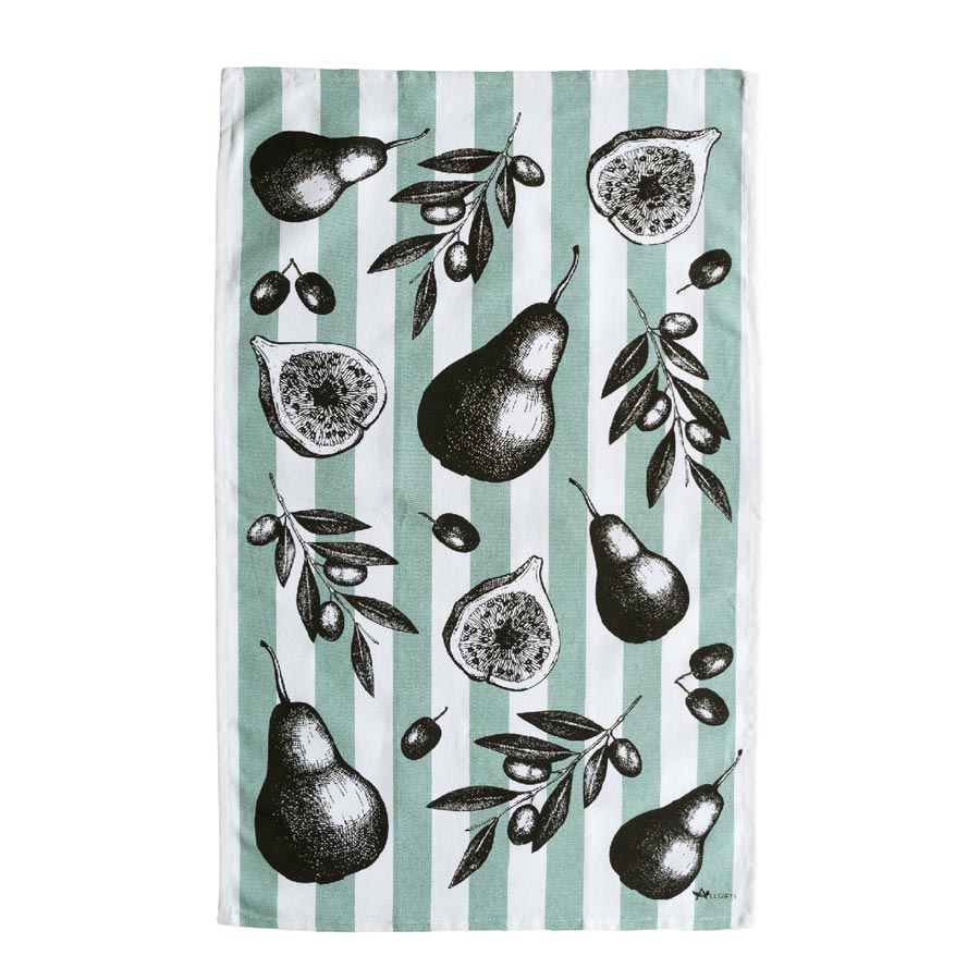 Allgifts Fig & Pear Tea Towel | Koop.co.nz