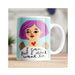 Disrupted Industries Grumpy Angel Mug - I Can But I Don't Want To | Koop.co.nz