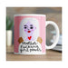 Disrupted Industries Grumpy Angel Mug - Mother Fucking Girl Power | Koop.co.nz