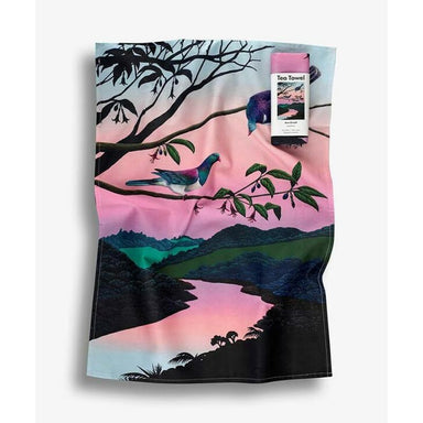 Image Vault Cotton Tea Towel - Awa Oruaiti | Koop.co.nz