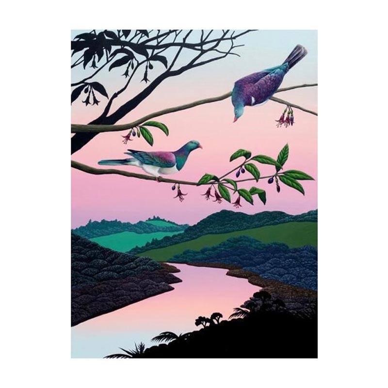 Image Vault Cotton Tea Towel - Awa Oruaiti | Koop.co.nz