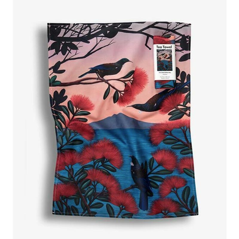 Cotton Tea Towel - Tui's Feast Arkles Bay
