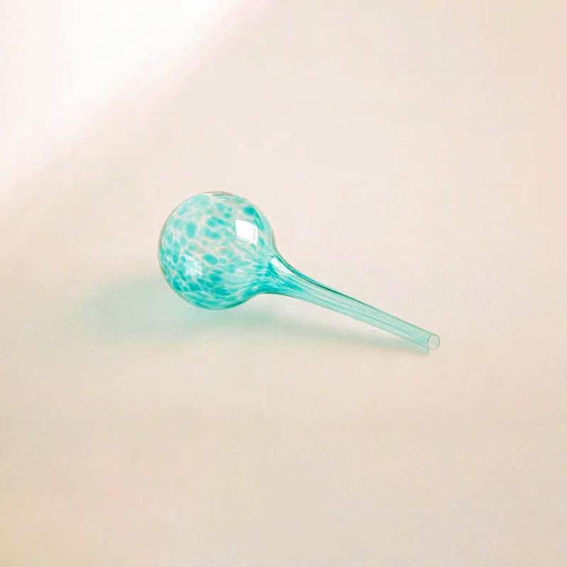 Garcia Glass Plant Watering Globe - Small Aqua | Koop.co.nz