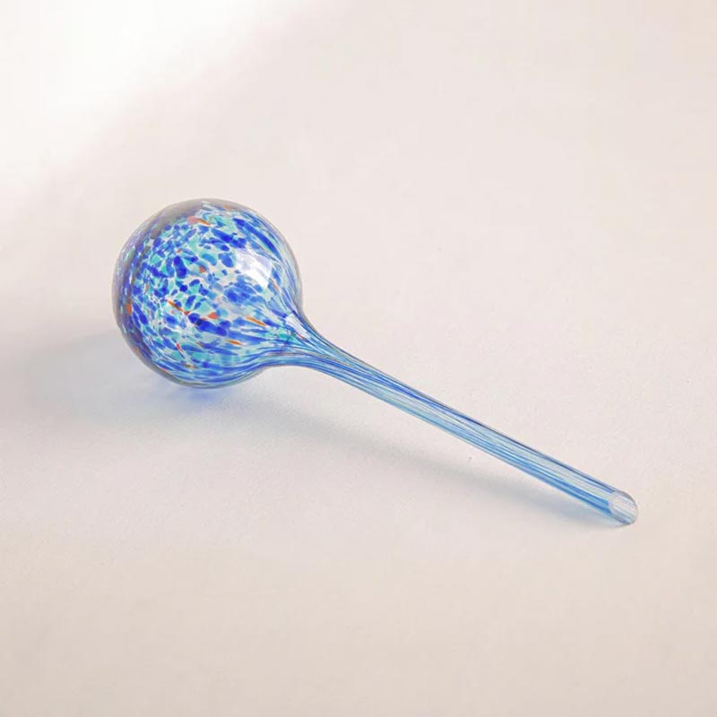 Garcia Glass Plant Watering Globe - Large Blue | Koop.co.nz
