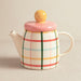 Garcia Multi Check Teapot (800ml) | Koop.co.nz