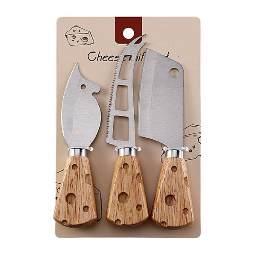 Cheese Handle Knife Set (3pc)