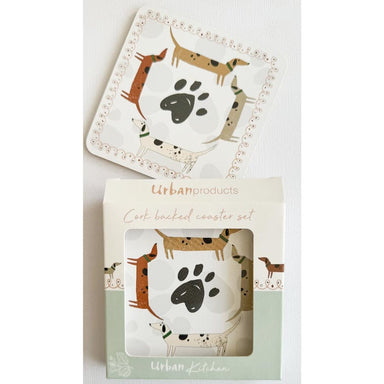 Urban Products Dog Stack Coaster Set/4 | Koop.co.nz