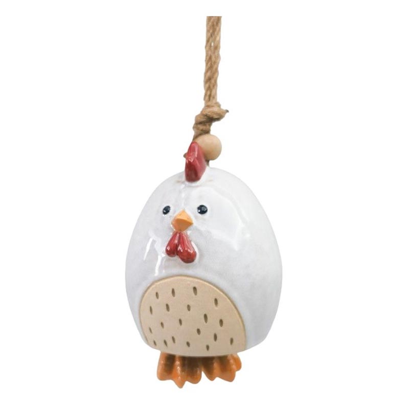 Hanging Chicken Garden Bell