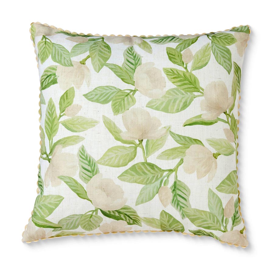 Madras Link Magnolia Tree Green Cushion Cover (50cm) | Koop.co.nz