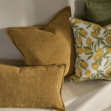 Madras Link Theo Ochre Cushion Cover (50cm) | Koop.co.nz
