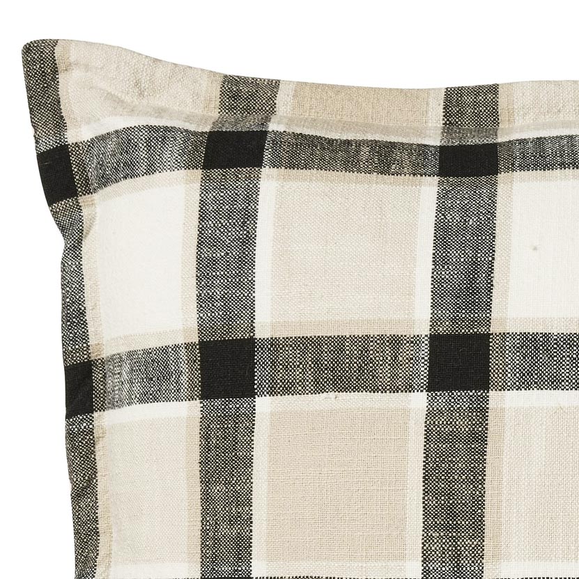 Madras Link Keaton Slub Check Cushion Cover (50cm) | Koop.co.nz