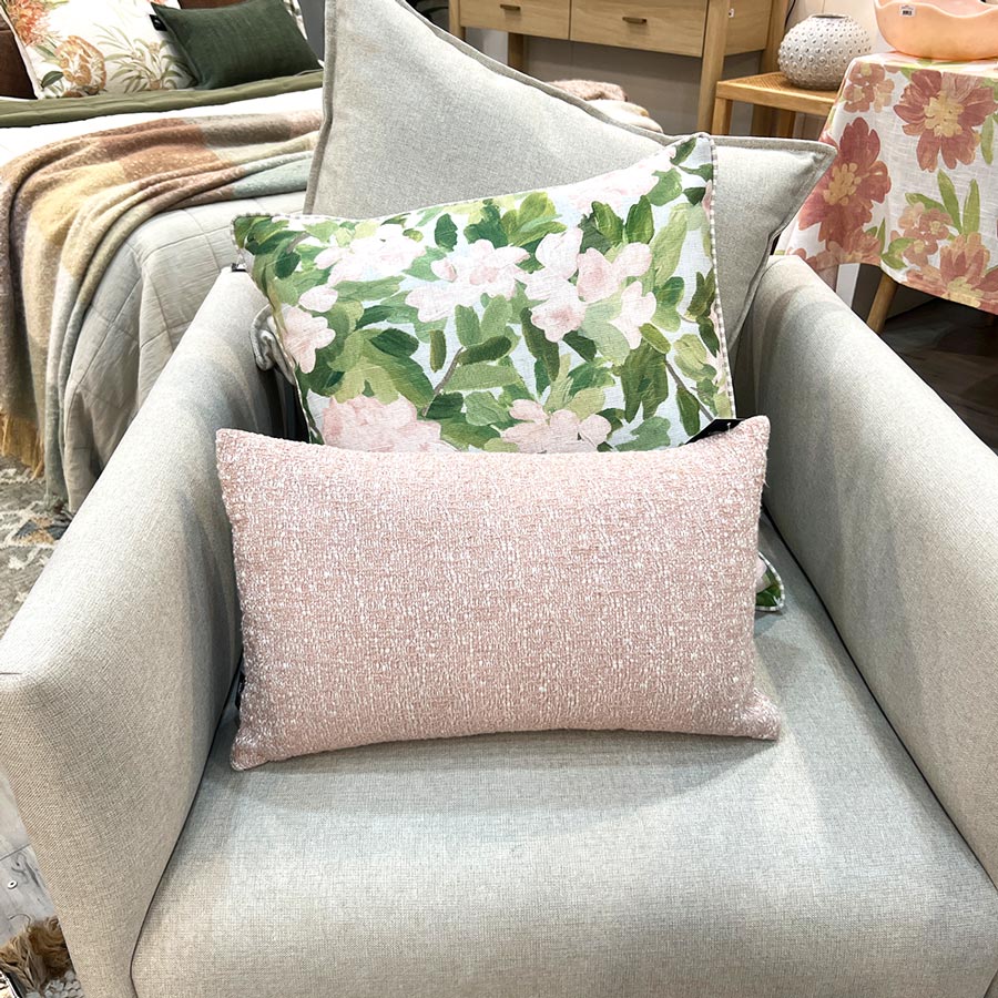 Fowler Pink Rectangle Cushion Cover (30x50cm)