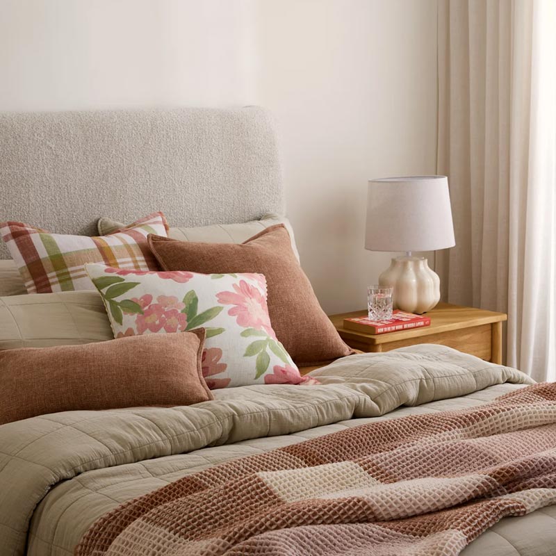 Rosie Pink Cushion Cover (50cm)