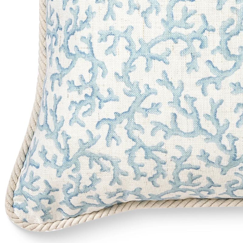 Hayman Coral Blue Cushion Cover (50cm)